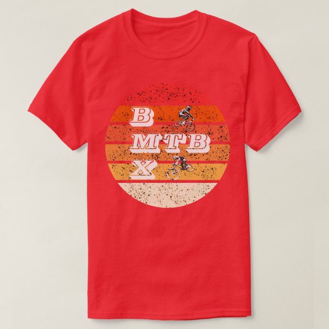 T-shirt bmx mtb (Design devant)