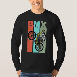 T-shirt Bmx Papa Bmx Cycliste Vélos Vintages Ventilateurs