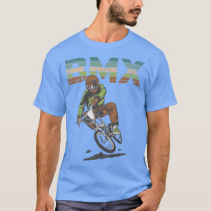 T-shirt BMX Pedal Mountainbike Triathlon Vélo descendant R