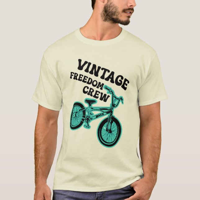 T-Shirt BMX Rétro Vintage (Devant)
