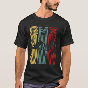 T-shirt Bmx Rider Vélo Rétro Vélo Vintage Stunt Racing