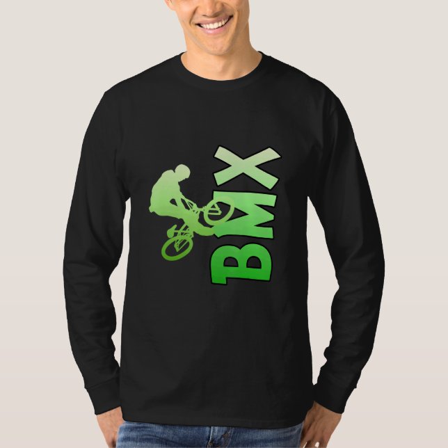 T-shirt Bmx Stunts Vélo Vélo Vélo Motocross (Devant)