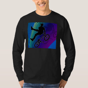 T-shirt BMX sur le chapiteau de film de fractale
