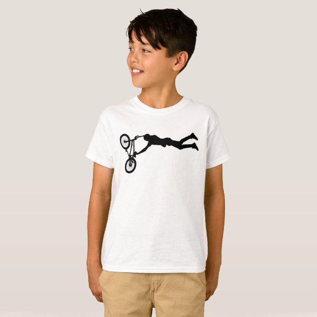 T-shirt BMX Trick Rider (Devant entier)