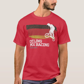 T-shirt BMX Vélo Allemagne Drapeau Vélo Course BMX 3