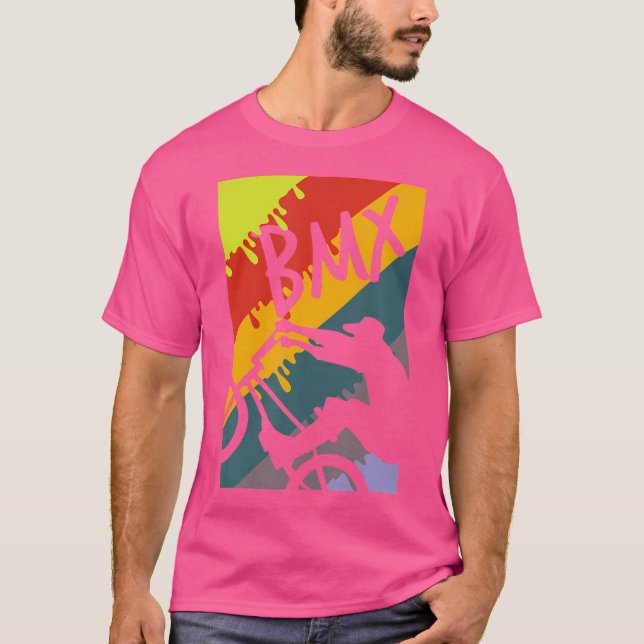 T-shirt Bmx Vélo Bmx Gratuit (Devant)