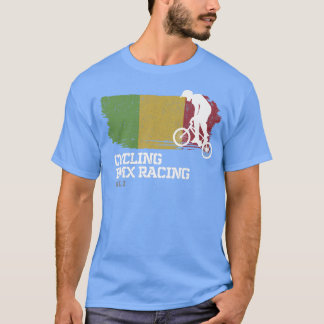 T-shirt BMX Vélo Mali Drapeau Vélo Vélo Course BMX