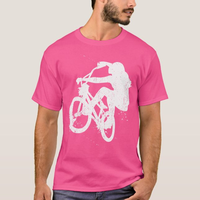 T-shirt Bmx Vélo Vélo Vélo Mtb Bmx (Devant)