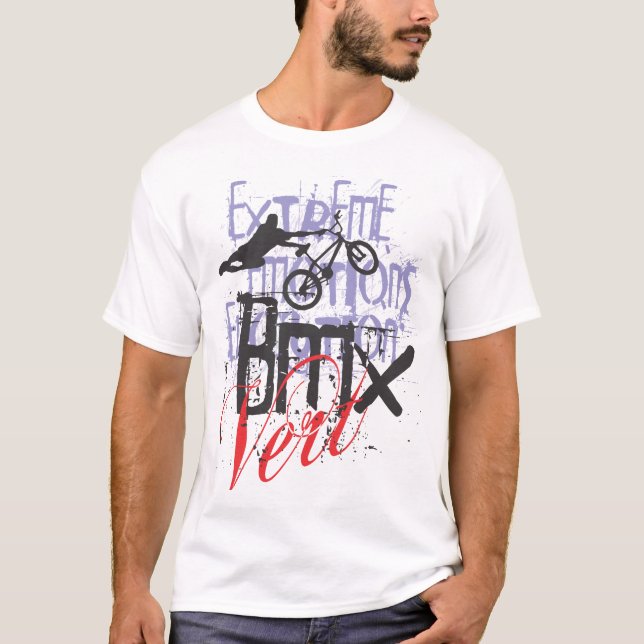 T-shirt BMX Vert (Devant)