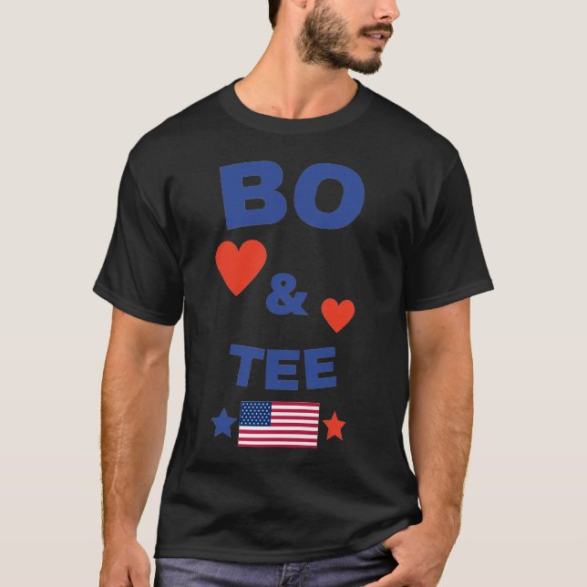 T-shirt Bo et Tee Classic USA Collection 3 (Devant)