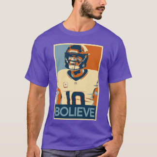 T-shirt Bo Ni Bolieve HopeFueled Broncos Poster Déclaratio