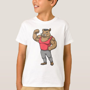 T-shirt Boar Bodybuilder Muscles Bodybuilding