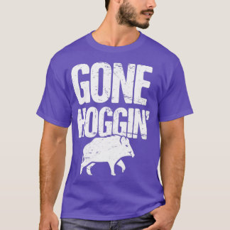 T-shirt Boar Hunting Wild Hog Hunter Hoggin