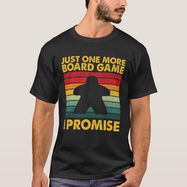 T-shirt Board Game For Men Women Board Gamer Meeple (Devant)