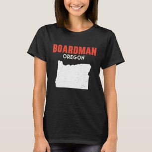 T-shirt Boardman Oregon USA State America Travel Oregon