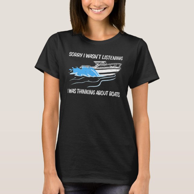 T-shirt Boating For Men Women Boat Captain Boater Pontoon (Devant)
