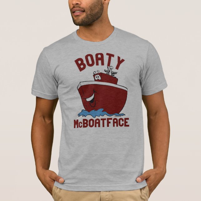 T-shirt Boaty McBoatface (Devant)
