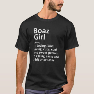 T-shirt BOAZ GIRL AL ALABAMA Funny City Accueil Racines Ca