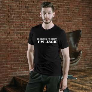 T-shirt Bob confiant - Hommes Décontractés