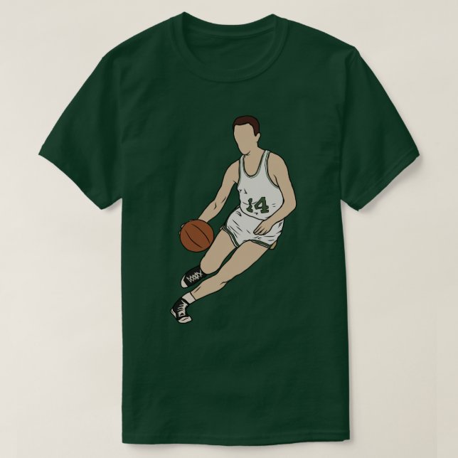 T-shirt Bob Cousy Dribbling (Design devant)