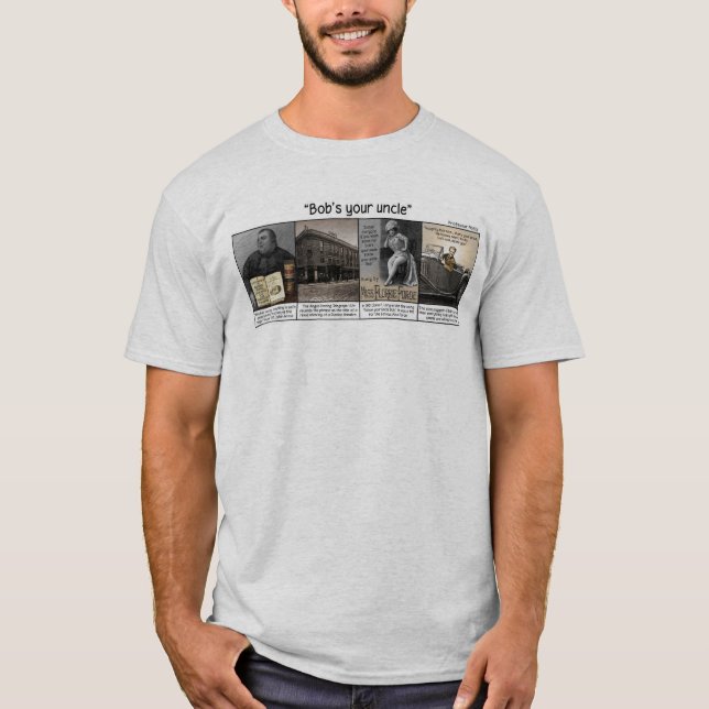 T-shirt Bob est ton oncle (Devant)