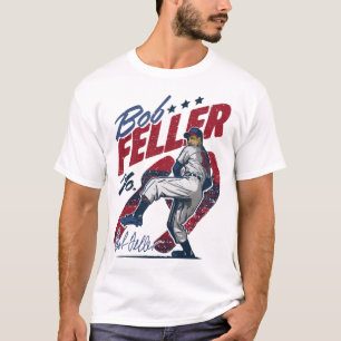 T-shirt Bob Feller Vintage
