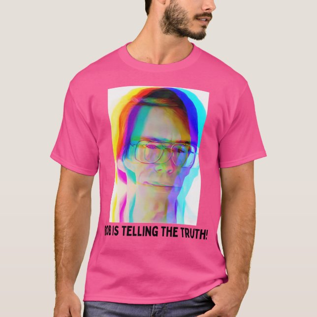 T-shirt Bob Lazar Raconte La Vérité (Devant)