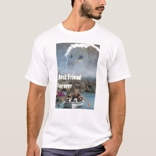 T-shirt Bob le chien - meilleur ami pour toujours (Devant)