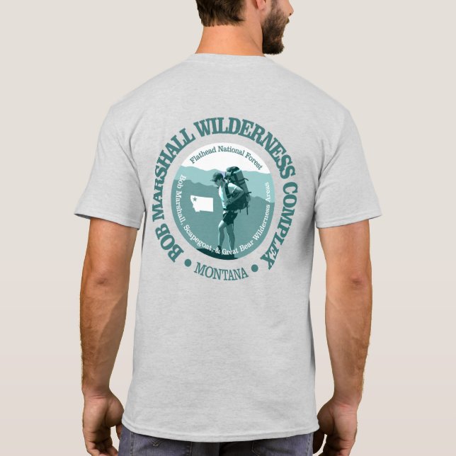 T-shirt Bob Marshall Wilderness Complex (T) (Dos)