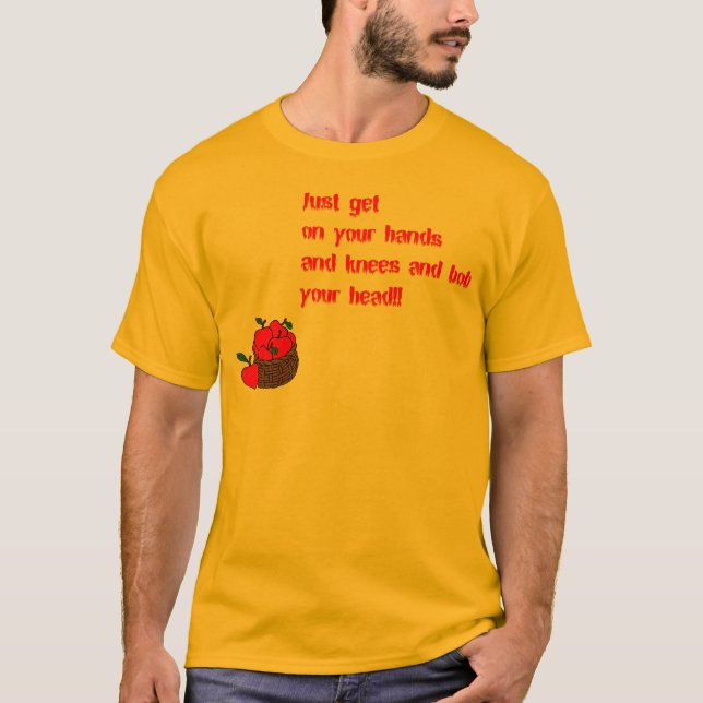 T-SHIRT BOB POUR DES POMMES (Devant)