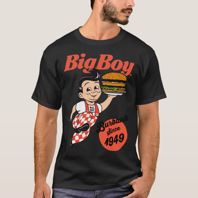 T-shirt Bob&x27;s Big Boy Burger Burbank Since 1949 Classi (Devant)