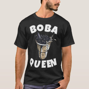 T-shirt Boba Bubble Thé Sweet Boire Queen appaloosa cheval