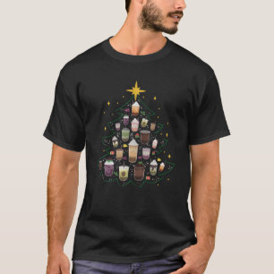 T-shirt Boba Buble Thé Arbre de Noël
