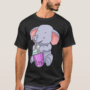 T-shirt Boba Cadeaux Femmes Elephant Cadeau Boule galop ar