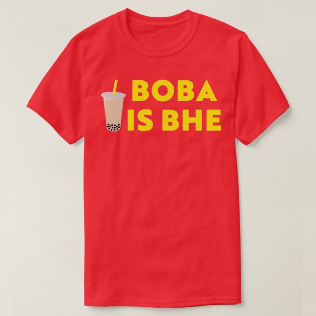 T-shirt Boba est le Bubble Tea pour les Philippins (Design devant)