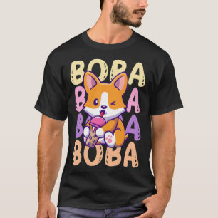 T-shirt Boba Fo Bubble Tea Tapioca Perles Milk Tea tv seri