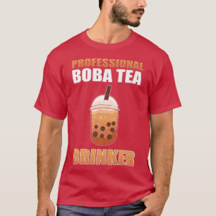 T-shirt Boba Lait Boire Kawaii Ami avec Bubble Tea Prem