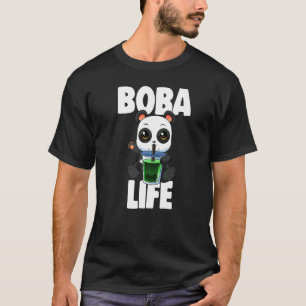 T-shirt Boba Life Petite Panda Femmes Aime Boba Tea