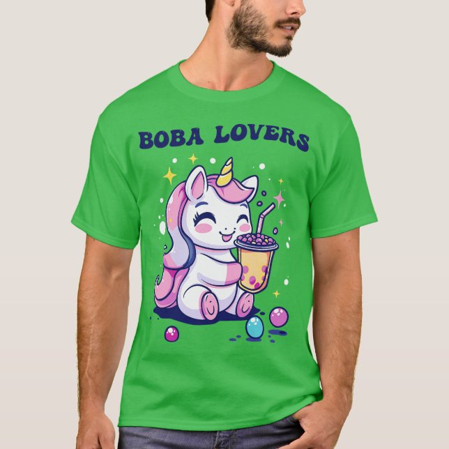 T-shirt Boba Lovers (Devant)