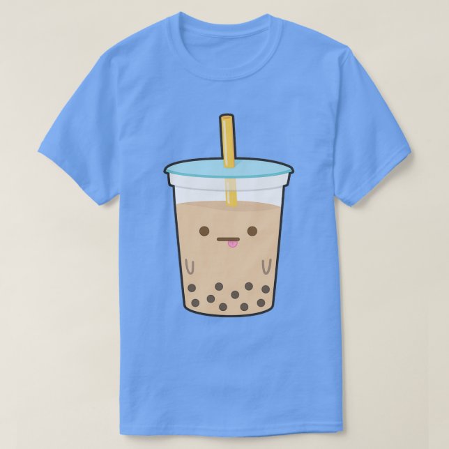 T-shirt Boba Milk Tea Derp (Design devant)
