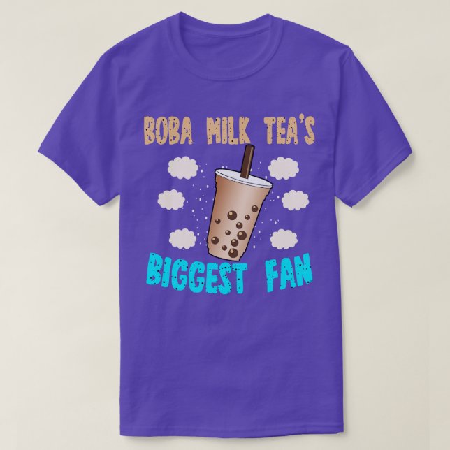 T-shirt Boba Milk Tea Plus Gros Van (Design devant)