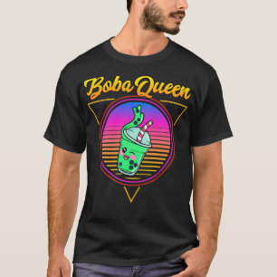 T-shirt Boba Queen Cute Kawaii Funny