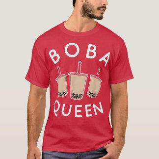 T-shirt Boba Queen, Ice Boire Thé Bubble Boba Tee