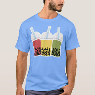 T-shirt Boba Tea Bubble Tea Design