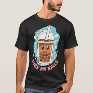 T-shirt Boba Tea Bubble Thé Lait Thé Thé Bubble andalou