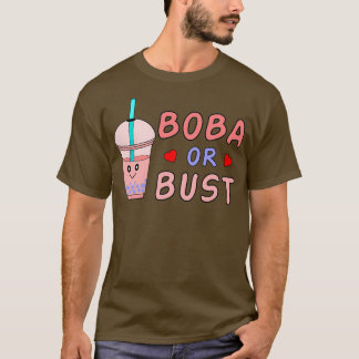T-shirt Boba Tea I Love Bubble Tea Boba Or Bust