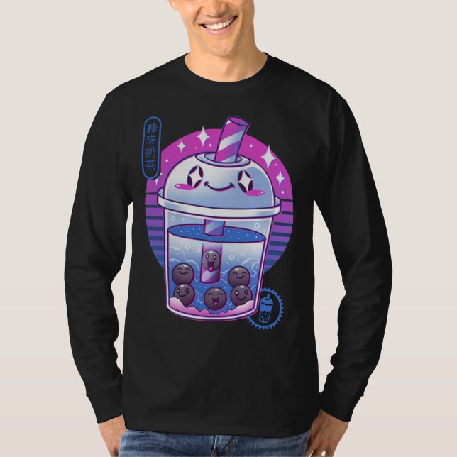T-shirt Boba Wave Tea (Devant)