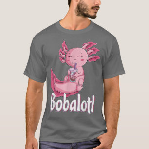 T-shirt Bobalotl Aolotl Boba Tea Bubble Lait Kawaii Anime