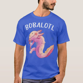 T-shirt Bobalotl Aolotl Cute aolotl Lotl Funny Boba Tea L