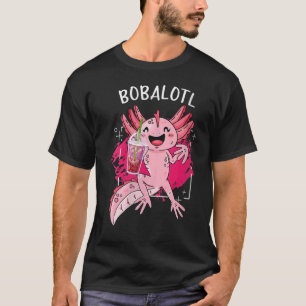 T-shirt Bobalotl Axolotl Cute Axolotl Bubble Thé à boire